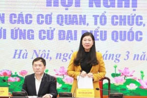 Hà Nội dự kiến giới thiệu 59 người tham gia ứng cử ĐBQH