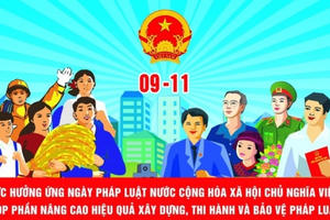 Ngày 6/11 sẽ diễn ra Lễ hưởng ứng Ngày Pháp luật Việt Nam năm 2022