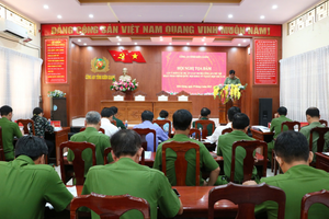 Công an Kiên Giang tổ chức hội nghị lấy ý kiến các dự án luật do Bộ Công an chủ trì soạn thảo