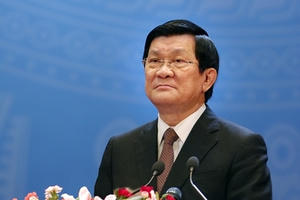 Lời chúc tết của Chủ tịch nước Trương Tấn Sang