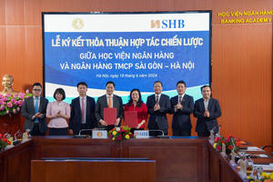 SHB và Học viện Ngân hàng hợp tác toàn diện phát triển nguồn nhân lực chất lượng cao SHB và Học viện Ngân hàng hợp tác toàn diện phát triển nguồn nhân lực chất lượng cao