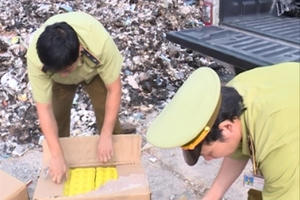 Thanh Hóa: Tiêu hủy gần 5.000 quả trứng nhập lậu