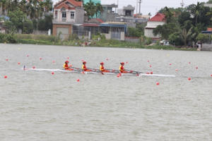 Hải Phòng: Đội tuyển Rowing Việt Nam xuất sắc vượt qua vòng loại bảng B