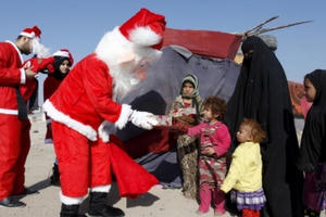 Chùm ảnh Giáng sinh bình yên trên đất nước Iraq Chùm ảnh Giáng sinh bình yên trên đất nước Iraq