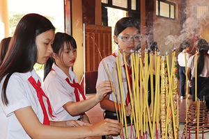 Trang trọng Lễ Tết thầy tại Văn miếu Trấn Biên - Đồng Nai