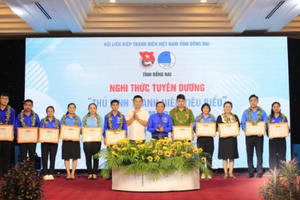 Tuyên dương, khen thưởng “Thủ lĩnh Thanh niên Đồng Nai tiêu biểu” năm 2022