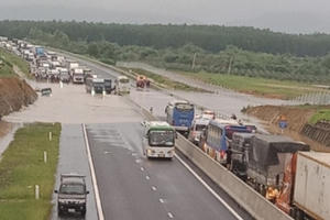 Xử lý triệt để tình trạng ngập tại cao tốc Phan Thiết - Dầu Giây