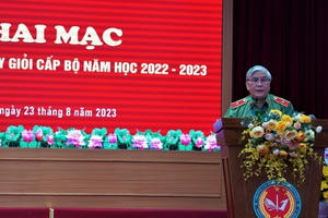 Bộ Công an tổ chức Hội thi giáo viên dạy giỏi