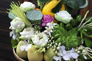 Xuyên đêm trả đơn mâm ngũ quả bày Tết Nhâm dần