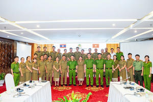 Tập huấn công tác quản lý, vận hành Trung tâm cai nghiện, công tác cai nghiện cho lực lượng chức năng nước bạn Lào