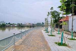 Cận cảnh kè sông uốn lượn ôm trọn thành phố Biên Hòa hơn 300 năm tuổi