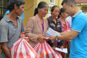 SVTECH cùng Báo PLVN sẻ chia với đồng bào vùng tâm bão Quảng Bình