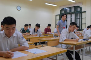 Những lỗi bị đình chỉ thi tốt nghiệp THPT 2021