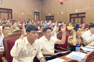 Thuận Châu tổ chức kỳ họp thứ 6 HĐND huyện khóa XXI