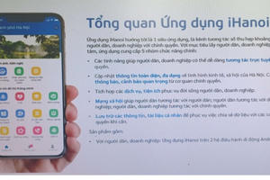 Ứng dụng iHanoi bổ sung tính năng mới, nâng cao trải nghiệm người dùng