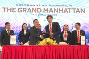 Dự án The Grand Manhattan có 3 đại lý phân phối chính thức