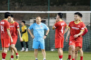 HLV Park Hang Seo xốc lại tinh thần đội tuyển Việt Nam, sẵn sàng đấu Oman