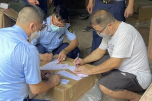 Khởi tố đối tượng người Trung Quốc buôn bán hàng giả ở Bắc Ninh