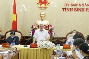 Bình Phước quyết tâm thực hiện mục tiêu chống dịch Covid-19 và phát triển kinh tế - xã hội