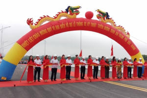 Thành phố Bắc Giang thông xe kỹ thuật tuyến đường vành đai thành phố