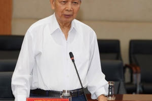 Hải Phòng: Tiếp xúc cử tri nguyên lãnh đạo thành phố