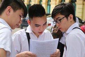 Lịch thi chính thức THPT quốc gia năm 2019