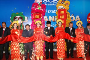 Ngân hàng SCB: Khai trương hoạt động chi nhánh Thanh Hóa