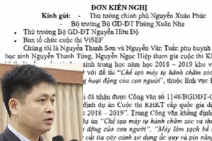 "Lùm xùm" kết quả cuộc thi KHKT Quốc gia 2019: Nhiều kiến nghị của phụ huynh chưa được giải đáp?