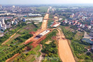 Dự án đường Vành đai 4 - Vùng Thủ đô Hà Nội đã giải ngân 11,6% kế hoạch vốn