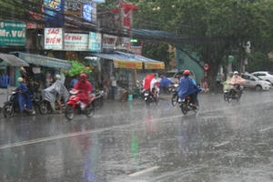 Dự báo thời tiết ngày 6/9: Bắc Bộ xuất hiện mưa giông