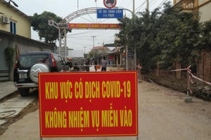 Quảng Ninh thực hiện giãn cách xã hội toàn bộ thị xã Đông Triều