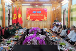 Bộ đội Biên phòng tỉnh Kon Tum gặp mặt cơ quan báo chí đầu xuân