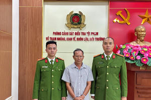 Công an tỉnh Quảng Ninh bắt đối tượng trốn truy nã