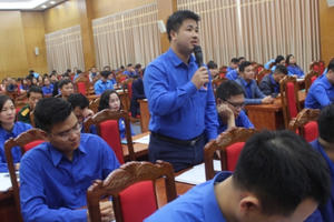 Sự phát triển của tỉnh Bắc Giang phụ thuộc vào lực lượng thanh niên