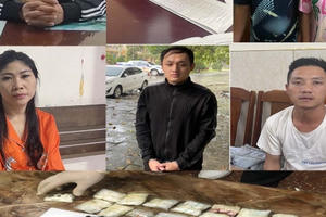 Triệt xóa đường dây mua bán ma túy "khủng" từ Hà Nội về Thanh Hóa