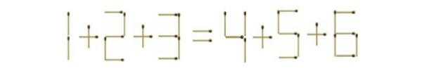 Thử giải bài toán 1+2+3=4+5+6
