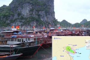 Quảng Ninh: Ban hành Công điện khẩn chỉ đạo chủ động phòng chống cơn bão số 2