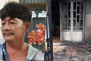 Tòa tuyên y án bị cáo đốt nhà đội trưởng cảnh sát hình sự