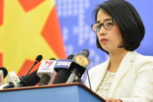 Việt Nam lên tiếng việc Trung Quốc tập trận ở Biển Đông