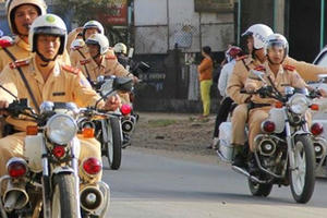 Từ 16/4, cảnh sát cả nước bắt đầu cao điểm xử phạt vi phạm giao thông