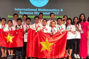 Học sinh, sinh viên đoạt giải quốc tế được thưởng đến 55 triệu đồng