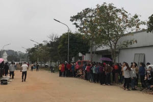 Hàng trăm công nhân ngừng làm việc tại Nghệ An: Thống nhất trả đủ lương tháng một vào 26/2