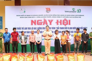 Nhiều hoạt động ý nghĩa trong phong trào thi đua của Công an tỉnh Bình Phước Nhiều hoạt động ý nghĩa trong phong trào thi đua của Công an tỉnh Bình Phước