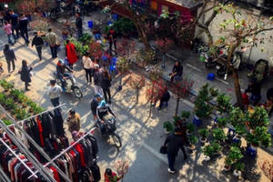 Ngắm chợ hoa lâu đời nhất của Hà Nội những ngày cuối năm