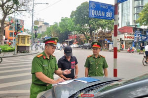 Hà Nội triển khai cao điểm bảo đảm trật tự, an toàn giao thông dịp Lễ 30/4 - 1/5