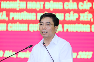 Thanh Hóa: Vận hành thử nghiệm hoạt động mô hình chính quyền địa phương 2 cấp