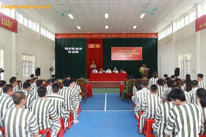 Lạng Sơn: 34 phạm nhân được đặc xá dịp Tết Độc Lập