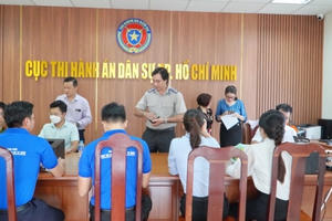 Thi hành án dân sự TP HCM phối hợp cấp tài khoản định danh điện tử mức 2