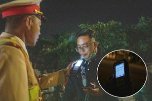 Hà Nội, xử phạt hơn 800 trường hợp vi phạm nồng độ cồn trong 3 ngày cuối tuần