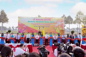 Kita Group khánh thành quảng trường khu đô thị đầu tiên tại Cần Thơ